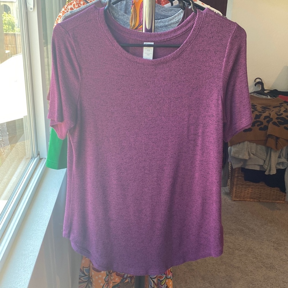 Purple Old navy t-shirt XS